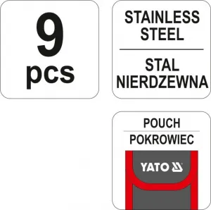 Multifunkčný nôž 9 funkcií nerez