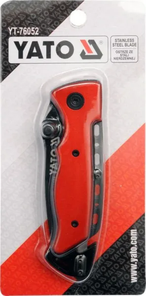 Nôž vreckový s poistkou, čepeľ Drop Point