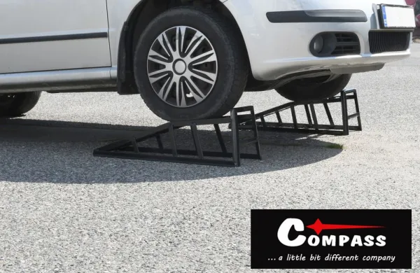 COMPASS Nájazdová rampa, 1000 kg, 830 x 270 x 310 mm, 1 ks