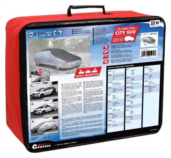 Ochranná plachta proti krúpam CITY SUV 460 x 185 x 145 cm