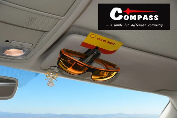 COMPASS Držiak okuliarov Select - na tienidlo automobilu