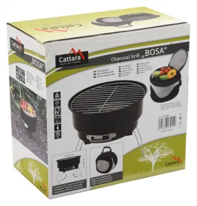 Cattara gril na drevené uhlie BOSA prenosný, 26 x 22 x 26 cm