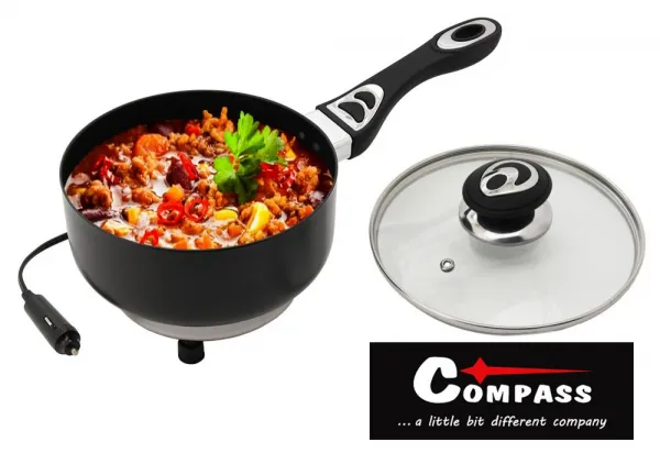 Compass Hrniec ohrievací 1,9 l 12 V s pokrievkou