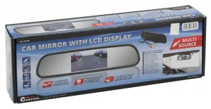 COMPASS LCD displej, spätné zrkadlo