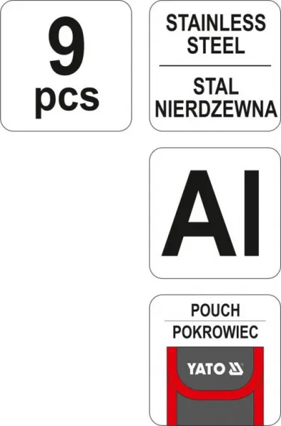 Multifunkčný nôž 9 funkcií 160 mm