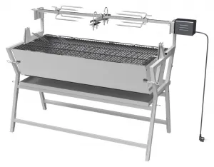 CATTARA Gril PIGLET s elektrickým ražňom, 138 x 96 x 62 cm