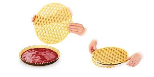 Vykrajovacia forma mriežková DELÍCIA ø 30 cm
