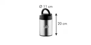 Termoska na potraviny CONSTANT 1.0 l, nerez