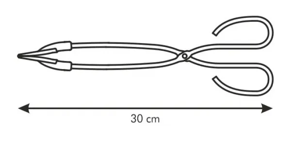 Kliešte na grilovanie  nylonové PRESTO 30 cm