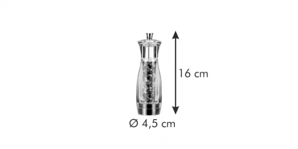 Mlynček na korenie VIRGO 16 cm