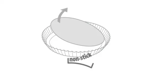 Forma s vln.okr.+odn.dnom DELÍCIA ø28cm