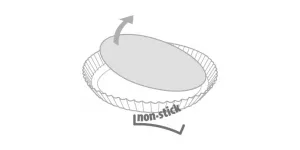 Forma s vln.okr.+odn.dnom DELÍCIA ø28cm