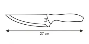 Nôž kuchársky SONIC 14 cm