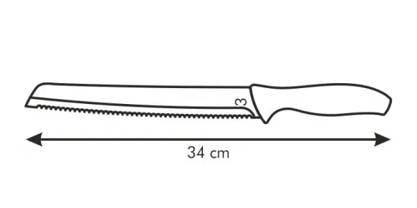 Nôž na chlieb SONIC 20 cm
