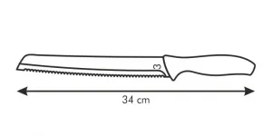 Nôž na chlieb SONIC 20 cm