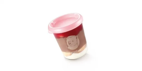 TESCOMA Dóza PAPU PAPI 200 ml, 2 ks, ružová