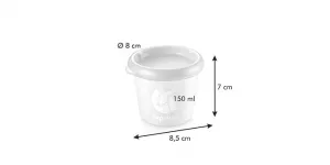 TESCOMA Dóza PAPU PAPI 150 ml, 2 ks, modrá