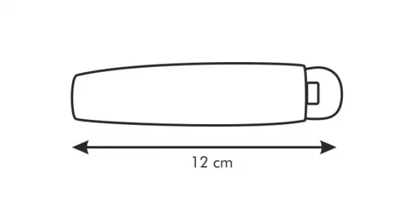 Svorka na vrecká PRESTO 12 cm, 6 ks