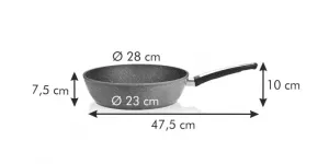 Panvica hlboká i-PREMIUM Stone ø 28 cm