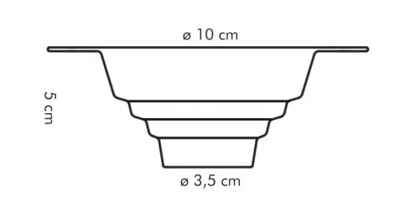 Násypka univerzálna PRESTO ø 10 cm