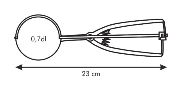Kinekus Porcovač mechan. 6cm PRESTO