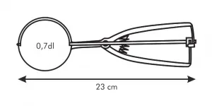 Kinekus Porcovač mechan. 6cm PRESTO