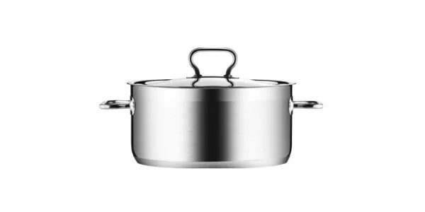 Kinekus Kastról nerez + pokrievka 24cm/5L HOME PROFI
