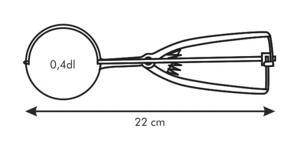 Kinekus Porcovač mechanický PRESTO 5 cm