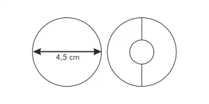 Kinekus Koliečko linecké DELÍCIA o4.5 cm