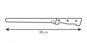 Nôž na šunku HOME PROFI 25 cm