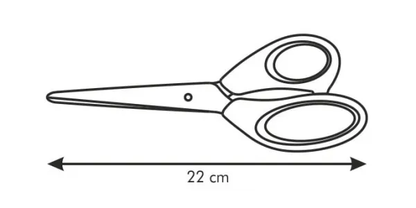 Nožnice do domácnosti PRESTO 22 cm