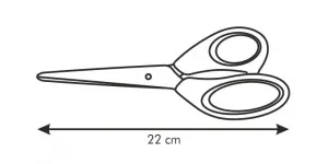 Nožnice do domácnosti PRESTO 22 cm