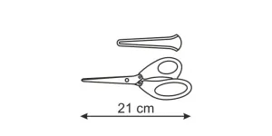 Nožnice na bylinky PRESTO 20 cm