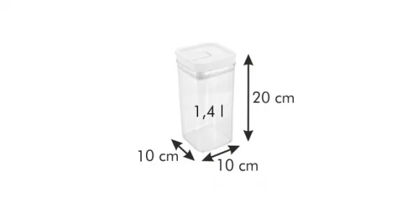 TESCOMA Dóza plastová AIRSTOP 1,4L