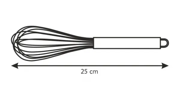 Šľahacia metla nerezová DELÍCIA 25 cm