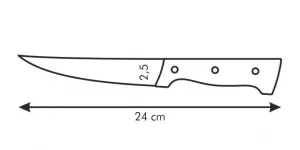 Nôž steakový HOME PROFI 13 cm