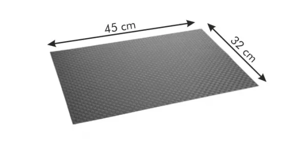 Prestieranie FLAIR SHINE 45x32 cm, červená