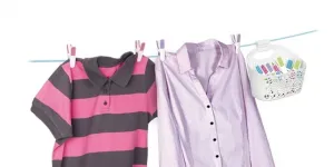 Štipce na prádlo v košíku CLEAN KIT, 20 ks