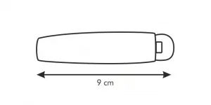 Svorka na vrecká PRESTO 9 cm, 6 ks
