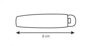 Svorka na vrecká PRESTO 6 cm, 6 ks