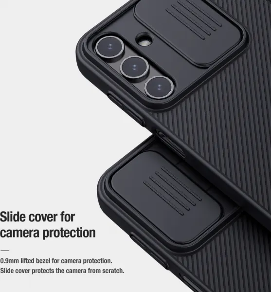 Nillkin CamShield Kryt pre Samsung Galaxy A15 5G, Čierny