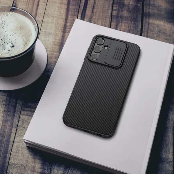 Nillkin CamShield Kryt pre Samsung Galaxy A15 5G, Čierny