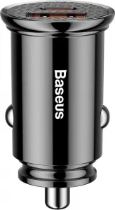 Baseus Circular PD QC4.0+ 5A 30W autonabíjačka (čierna) 017491