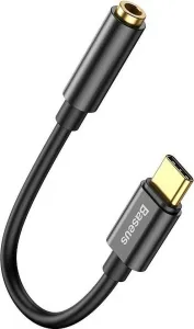 Baseus L54 USB-C + 3,5 mm mini jack audio adaptér (čierny) 020121
