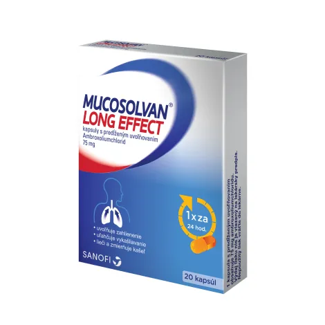 Mucosolvan long Effect 75mg 20 kapsúl