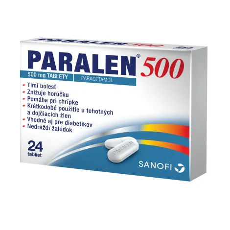 Paralen 500 mg 24 tbl