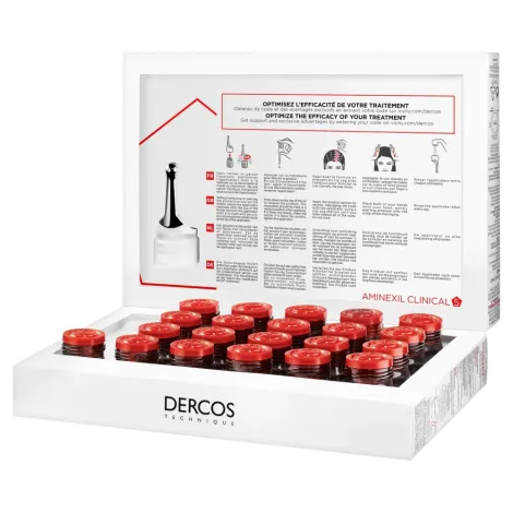 Vichy Dercos Aminexil Clinical 5 Mult-Targed Anti-Hair Loss Treating Care pre ženy 21 x 6 ml