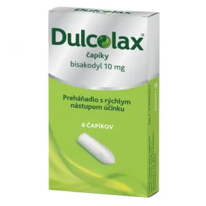 DULCOLAX čapíky 10 mg 6ks