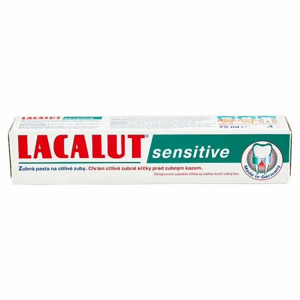 Lacalut Sensitive zubná pasta na citlivé zuby 75 ml