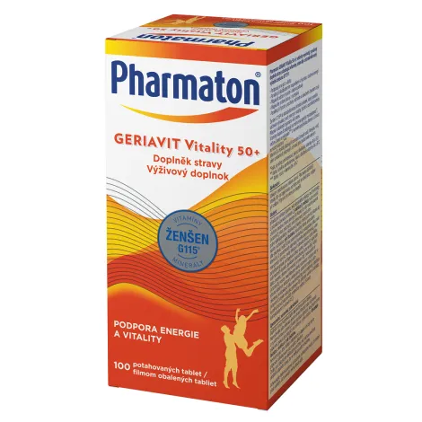 Pharmaton GERIAVIT Vitality 50+  100 tbl